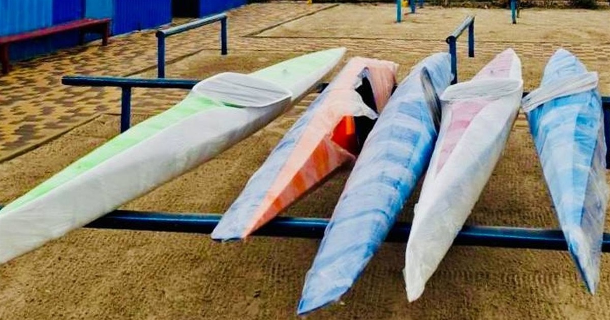 Для Вилкового закупили 15 сучасних спортивних байдарок, щоб розвивати байдарковий спорт