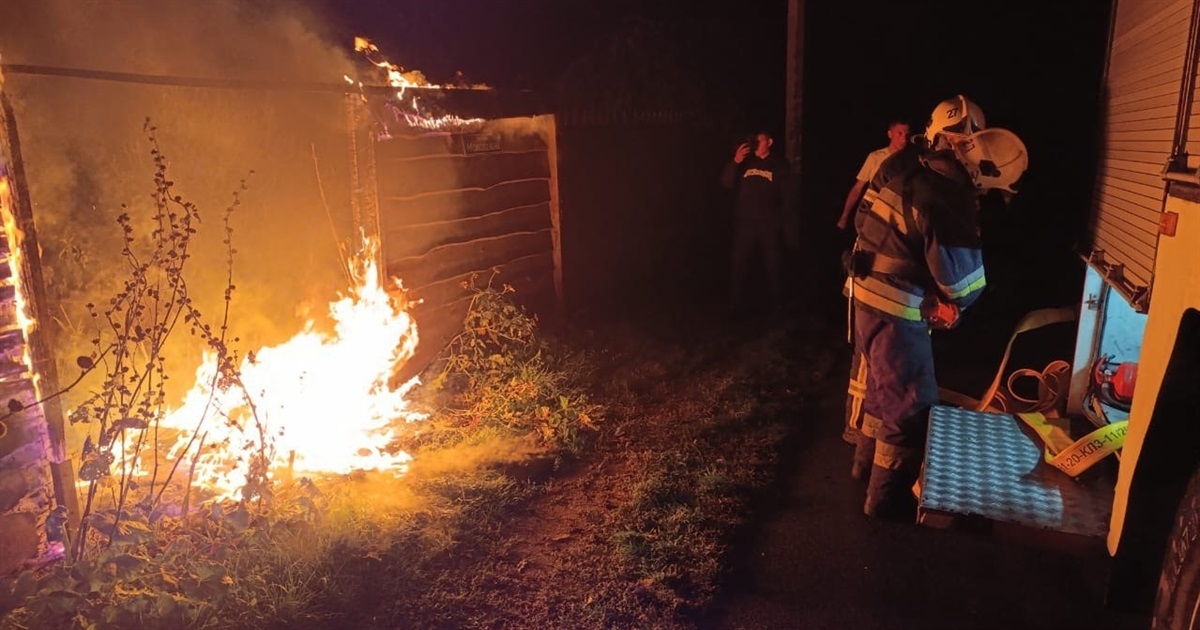 На Переяславщині сталися дві пожежі: горів паркан та житловий будинок