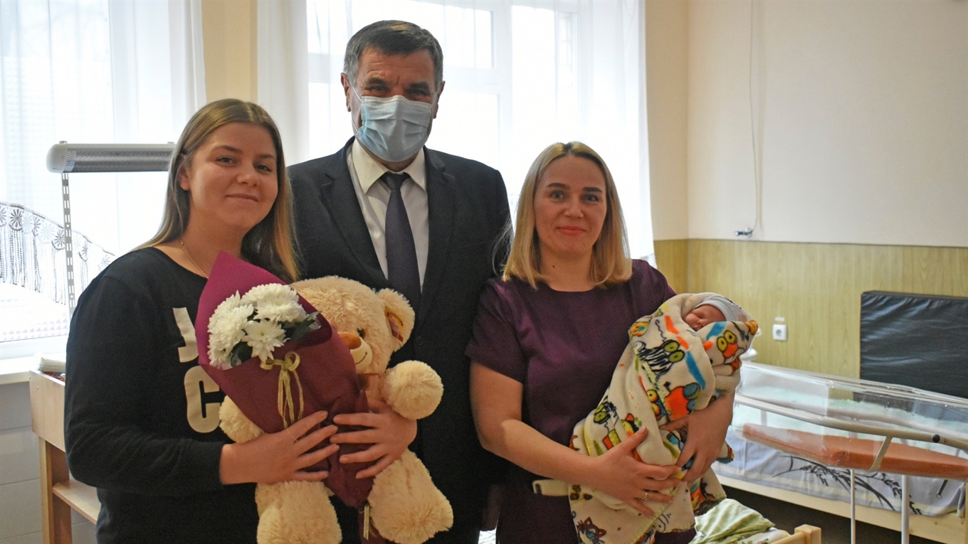 Першою в Новому році у Жмеринці народилася дівчинка Аліса