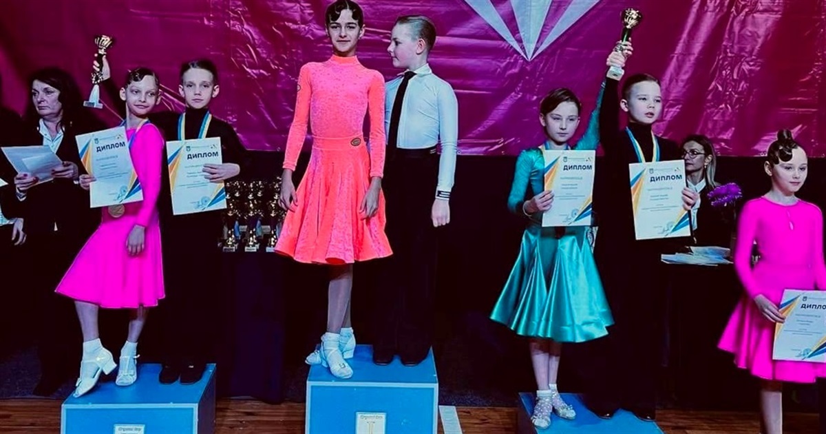 Юніори ансамблю «Натхнення» вибороли нагороди на «Crystal Cup 2025» у Житомирі