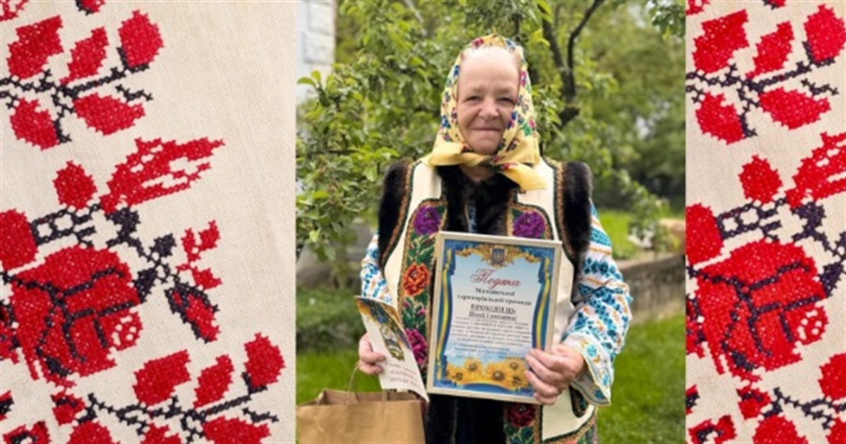 "Немає такої вишивки, яку я б не вміла і не знала як вишити", – Піонія Прокопець з Драчинець