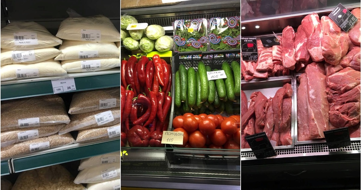 Як у магазинах Переяслава змінилися ціни на продукти за місяць війни: дані на квітень