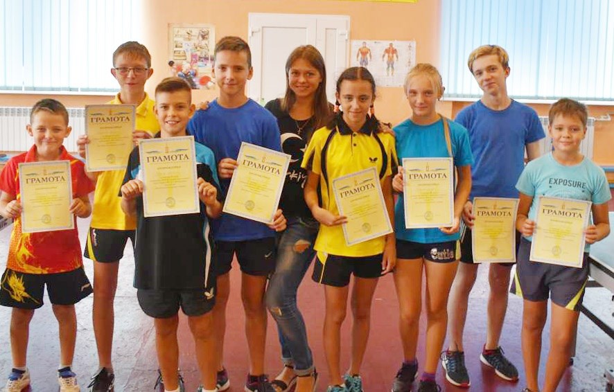Турнір з настільного тенісу назвав переможців
