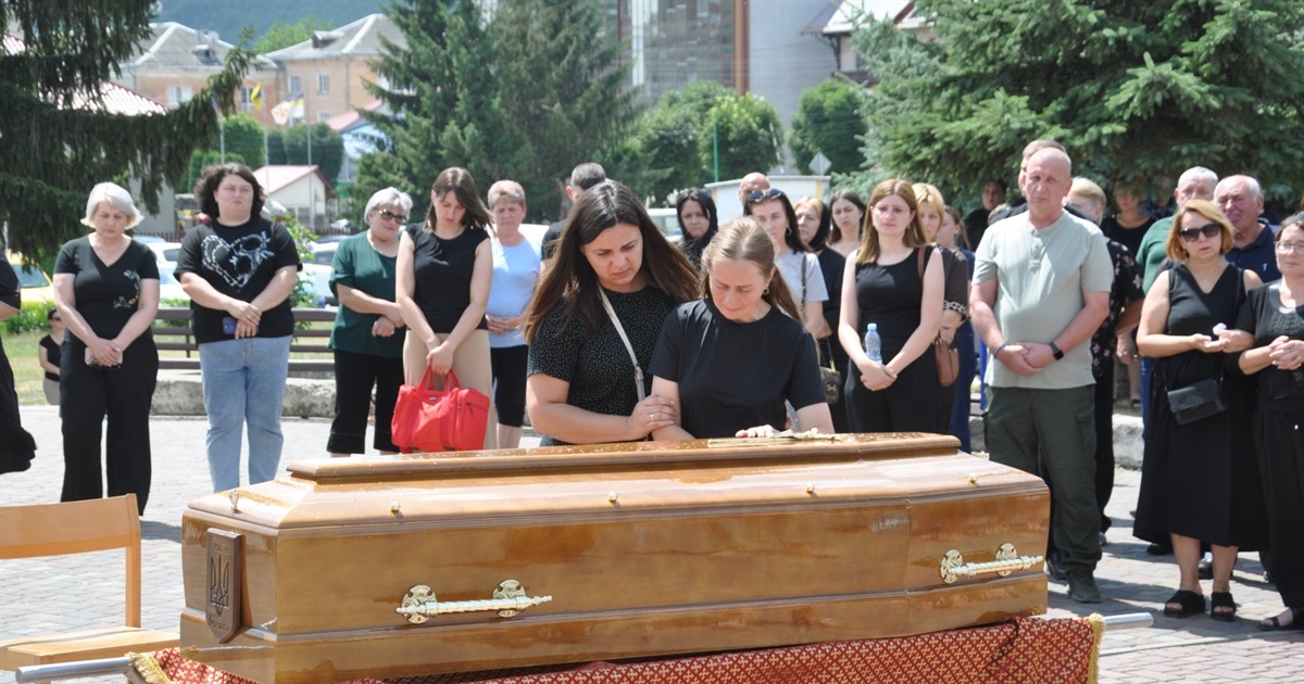 Зі своїх 29-и – сім років на війні: додому «на щиті» повернувся Катинський Тарас зі Старої Ягільниці