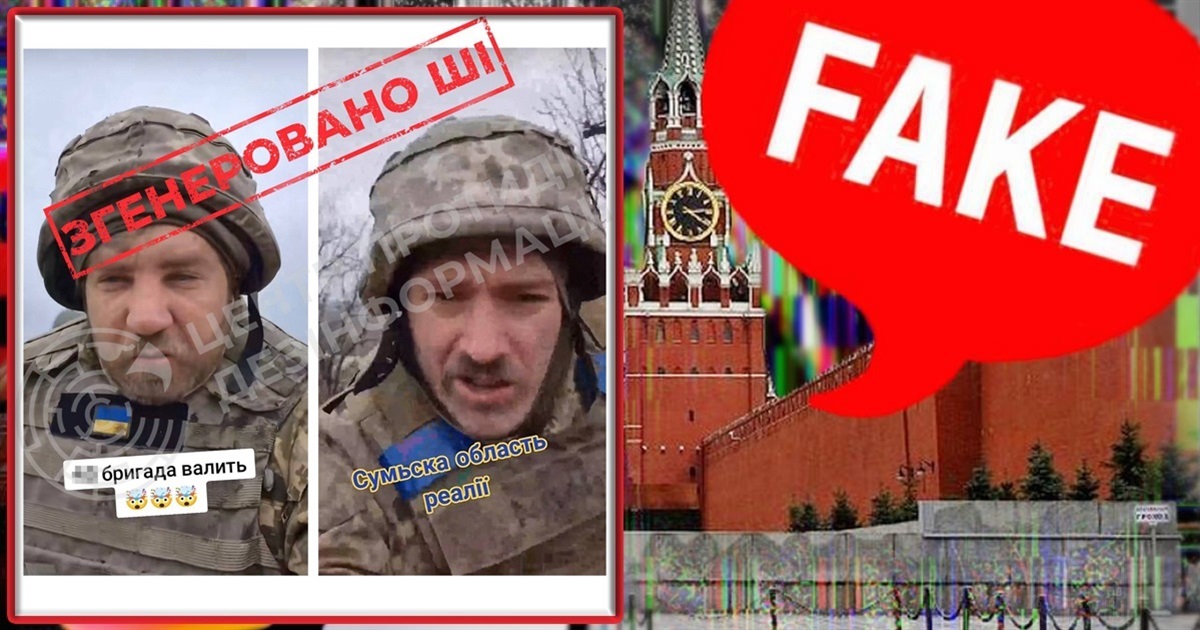 росіяни в Tik Tok поширюють фейкові ШІ-відео про «втечу з позицій українських військових»