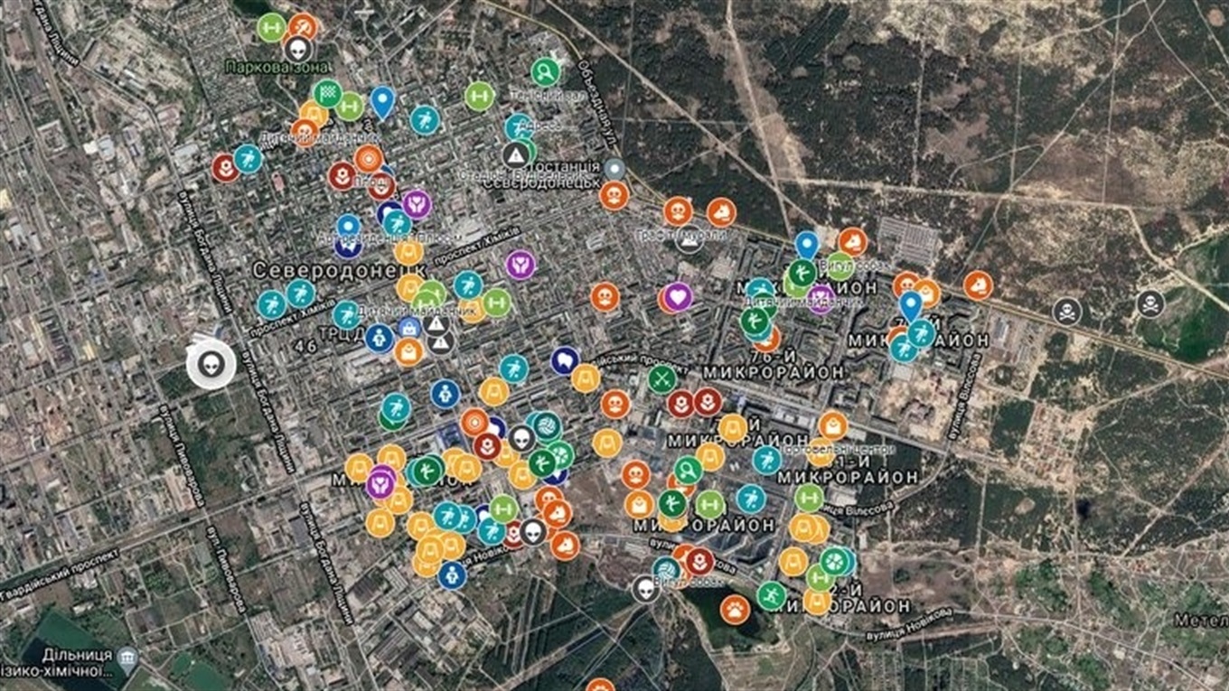 Это интерактивная карта возможностей в Северодонецке. Кому она будет полезна?