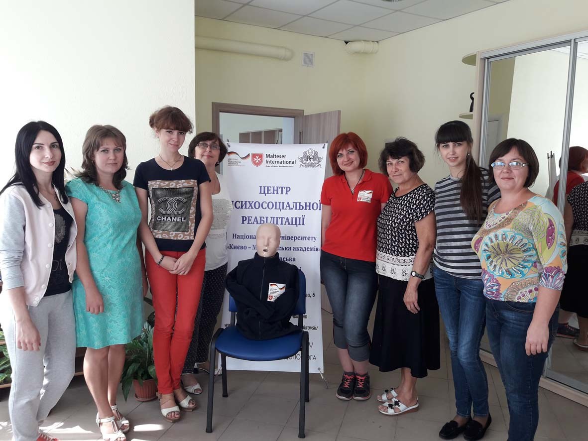 Працівники районної станції юних натуралістів вчилися надавати першу допомогу
