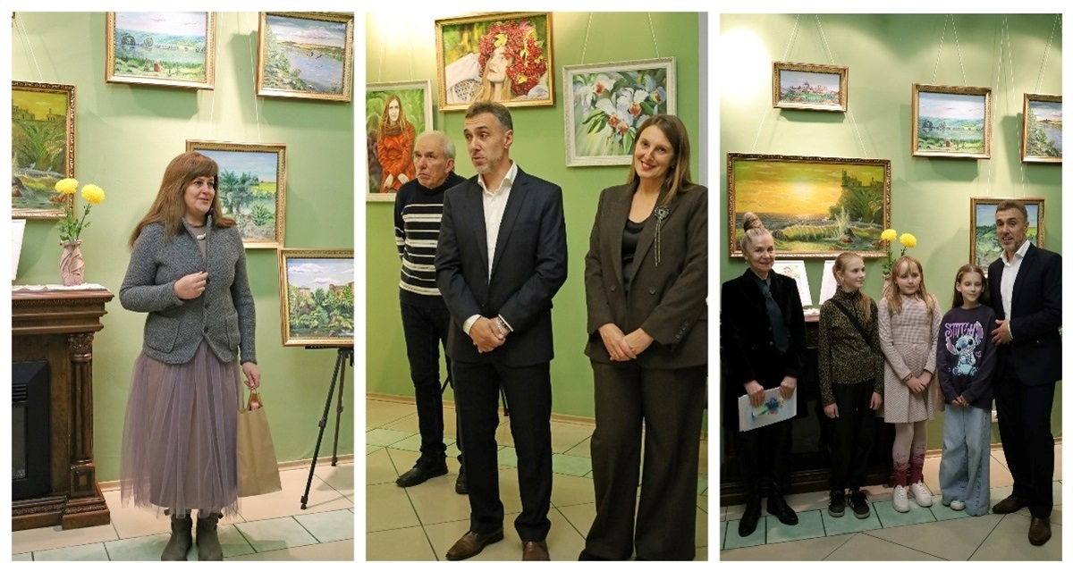 У День народження Жмеринки в музеї відбулась художня виставка Володимира Солодкого