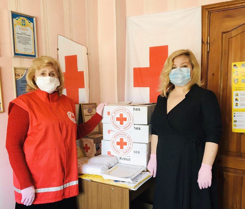 Покровська організація Товариства Червоного Хреста зробила свій внесок у захист жителів міста
