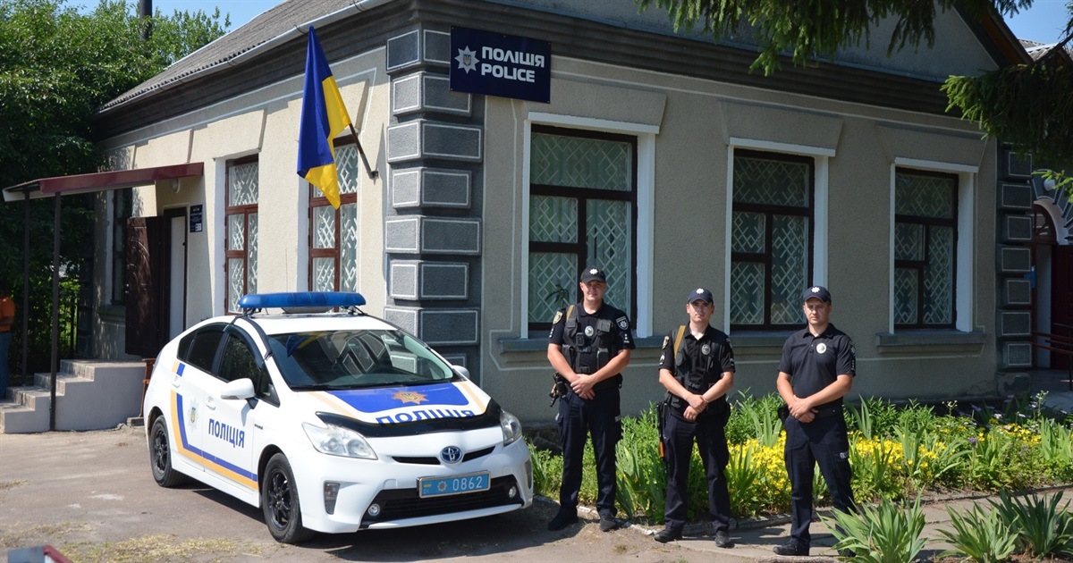 Сьома поліцейська станція у Новоград-Волинському районі: фоторепортаж з відкриття