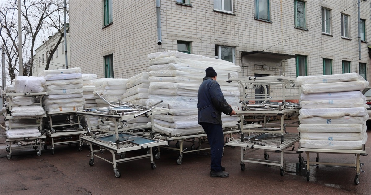 Допомога з Італії: ніжинська лікарня отримала лікарські засоби та вироби медичного призначення