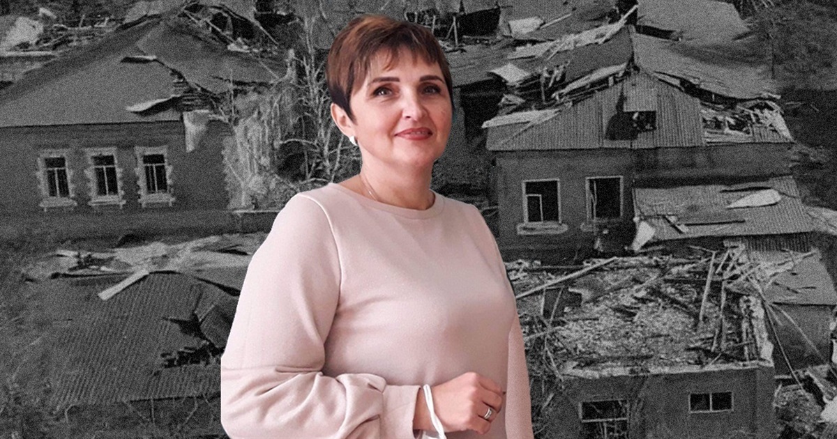Попаснянський ліцей руйнували тричі. Тепер російські окупанти знімають тут пропагандистські відео