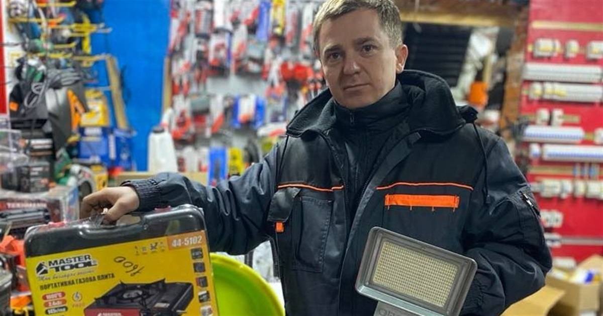 Які електроприлади радить нині купувати корюківський підприємець Петро Веремеєнко