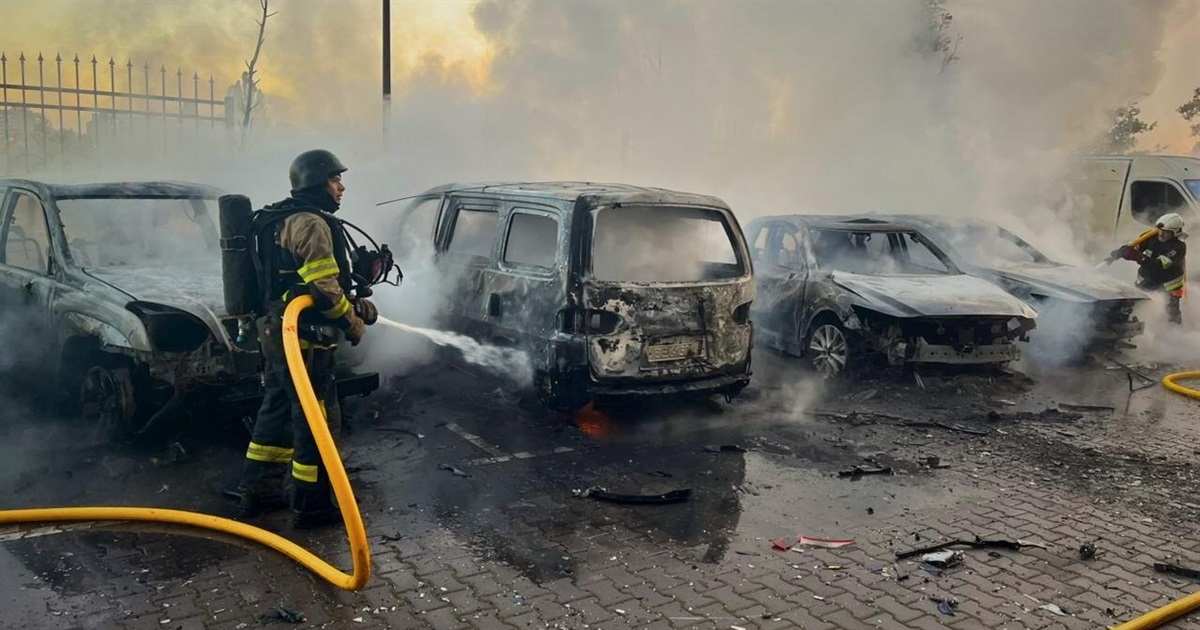 Уламки дронів пошкодили гаражі в Бориспільському районі: наслідки ворожої атаки на Київщину