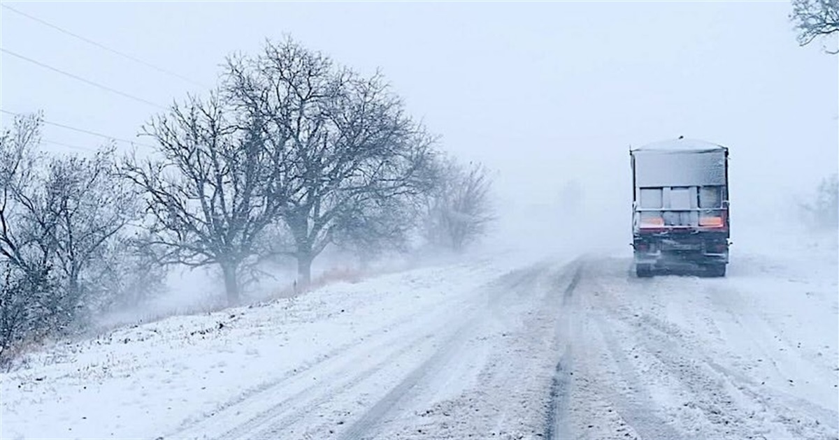 Трасса Одесса-Измаил встала, движение фур запрещено