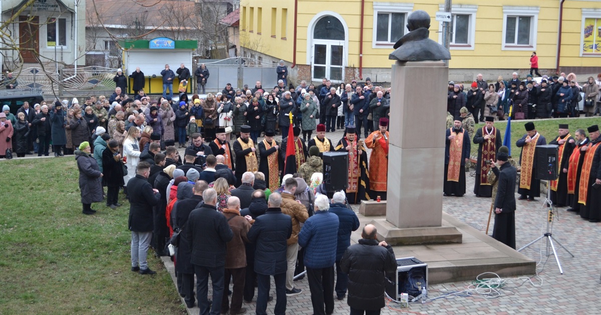 Чортків’яни відзначили 115-у річницю з дня народження Степана Бандери