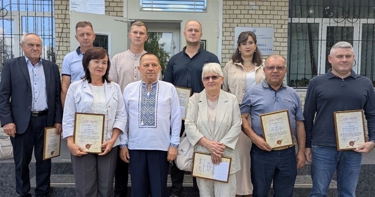 У Старокостянтинові відзначили мешканців громади з нагоди 816-ї річниці міста