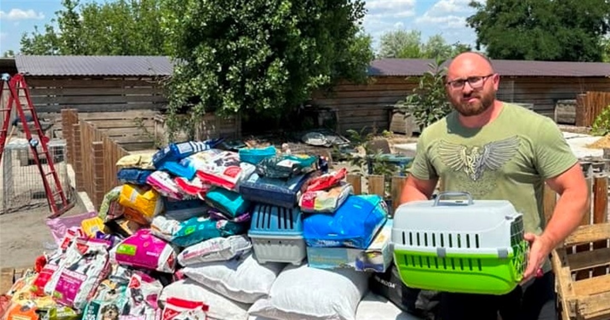 Фонд Валерія Газаєва відправив постраждалим від підриву Каховської ГЕС 5 гумвантажів