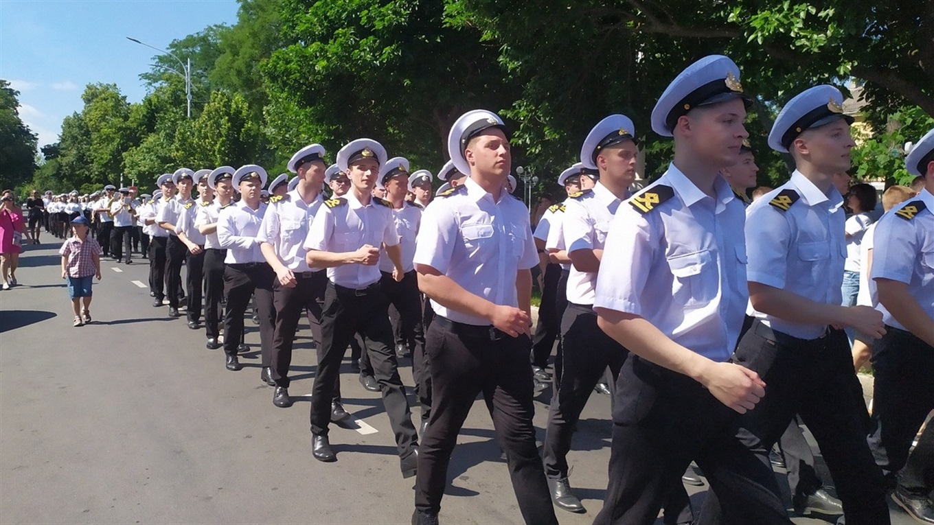 В Измаиле Дунайский институт выпустил будущих моряков (видео)