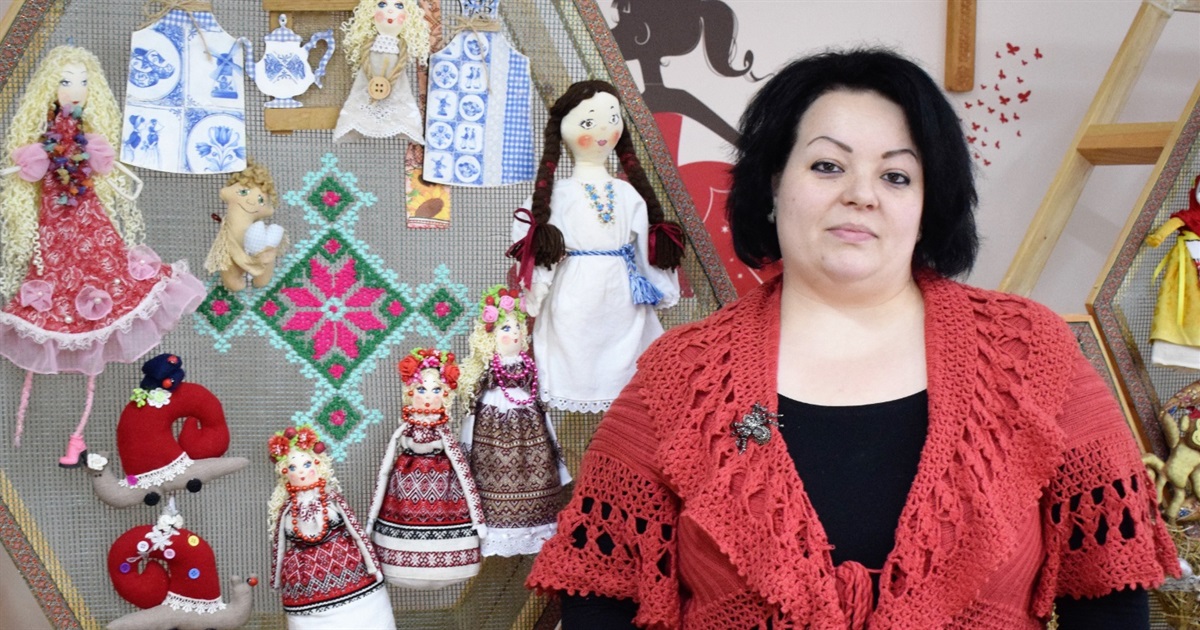 На всі руки майстриня Світлана Голеня