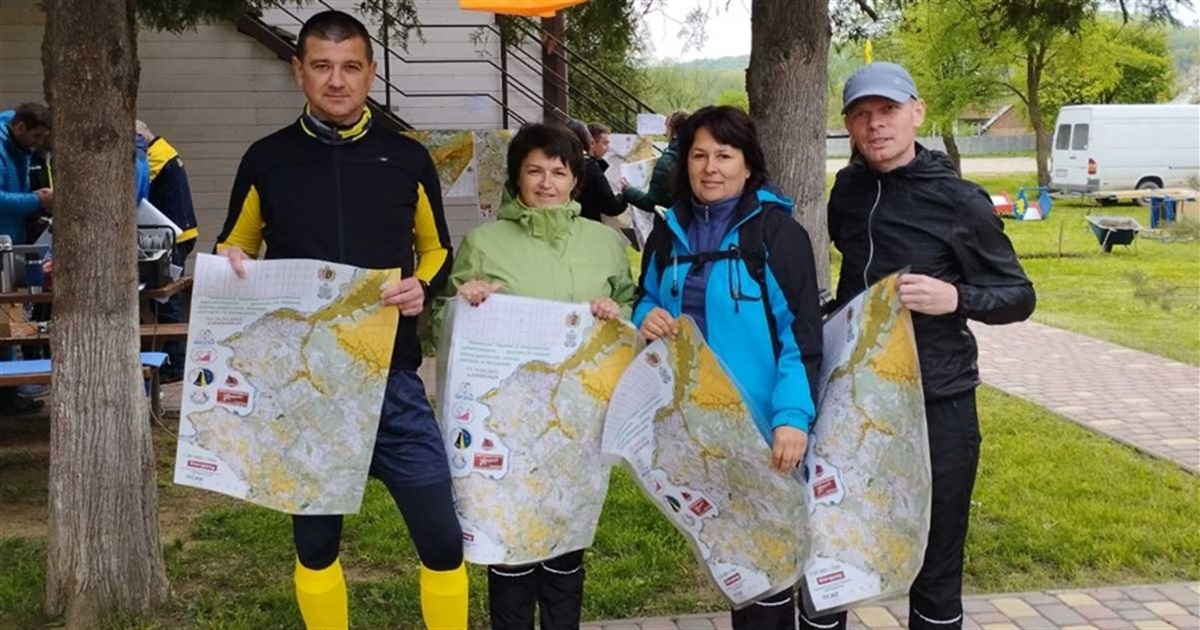 Перше та третє місце чемпіонату України з рогейну здобули южноукраїнці у Віжницях