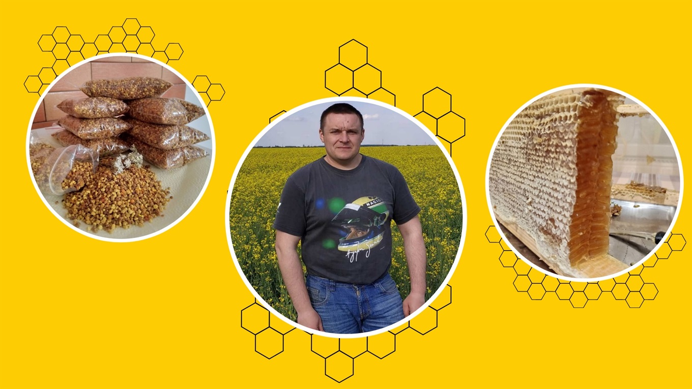 «Бджола віддячить за турботу». Немовицький пасічник ділиться 15-річним досвідом улюбленої справи