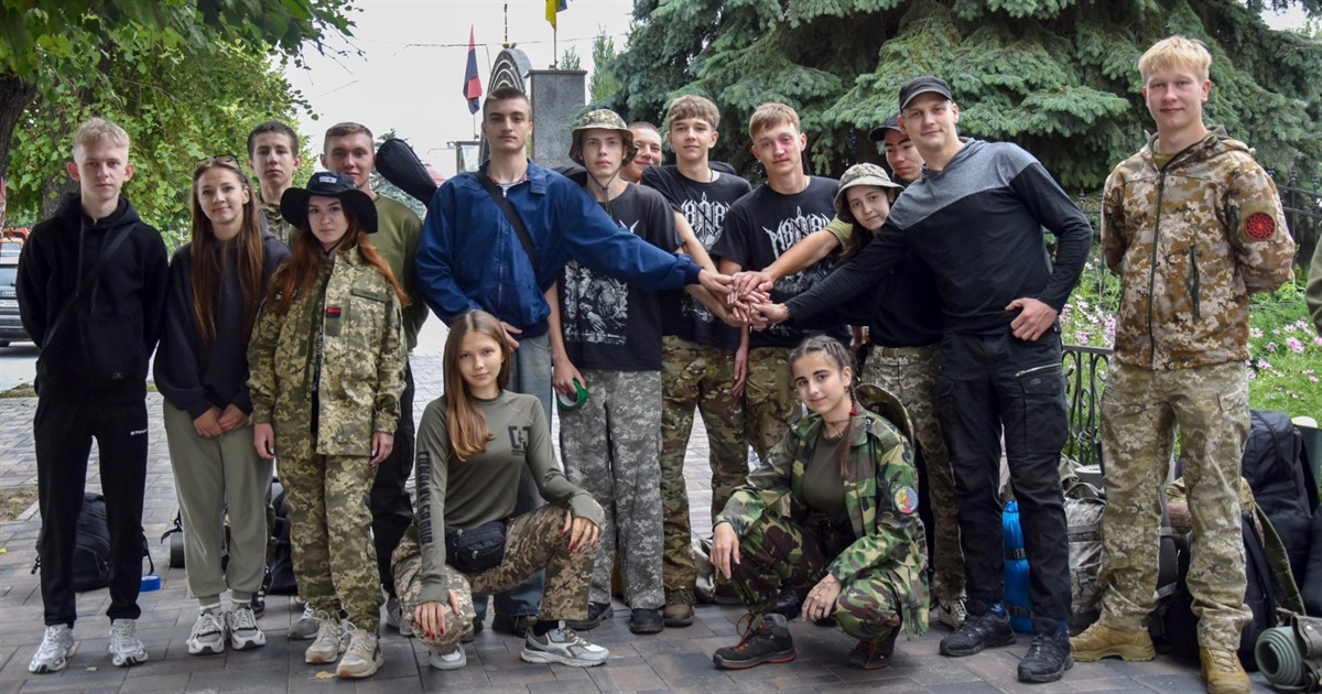 Патріотичний вишкіл "Шляхами лицарів Ідеї та Чину" у Звягелі: як гартували дух і тіло