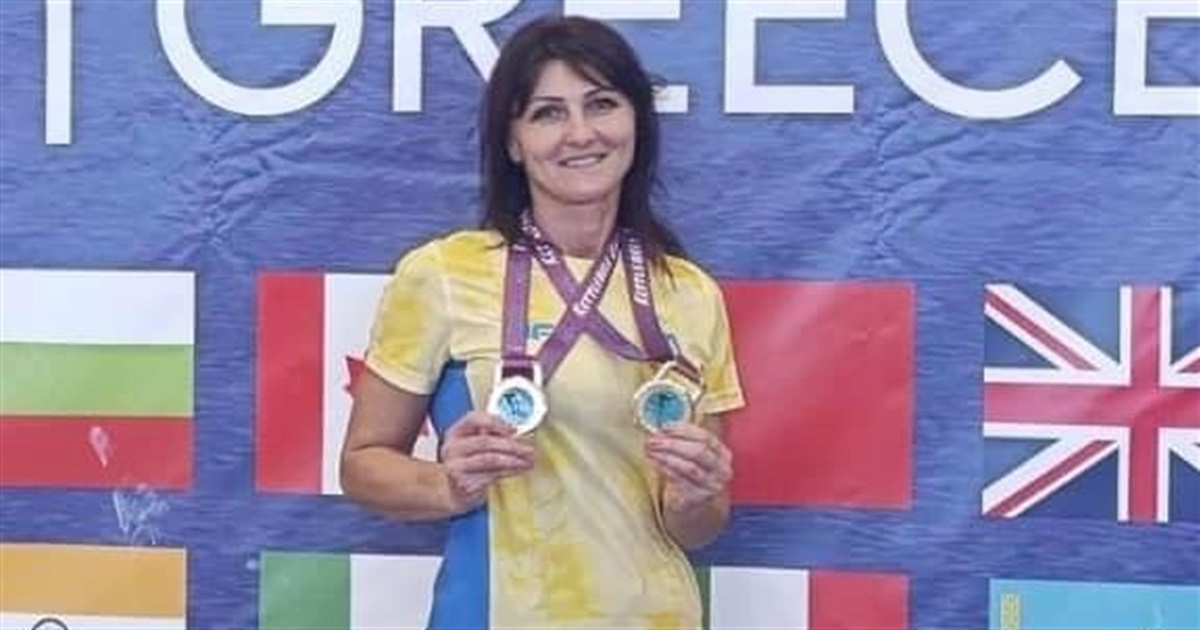 Алла Яковченко – чемпіонка світу з гирьового спорту: з Греції додому землячка везе золото та бронзу