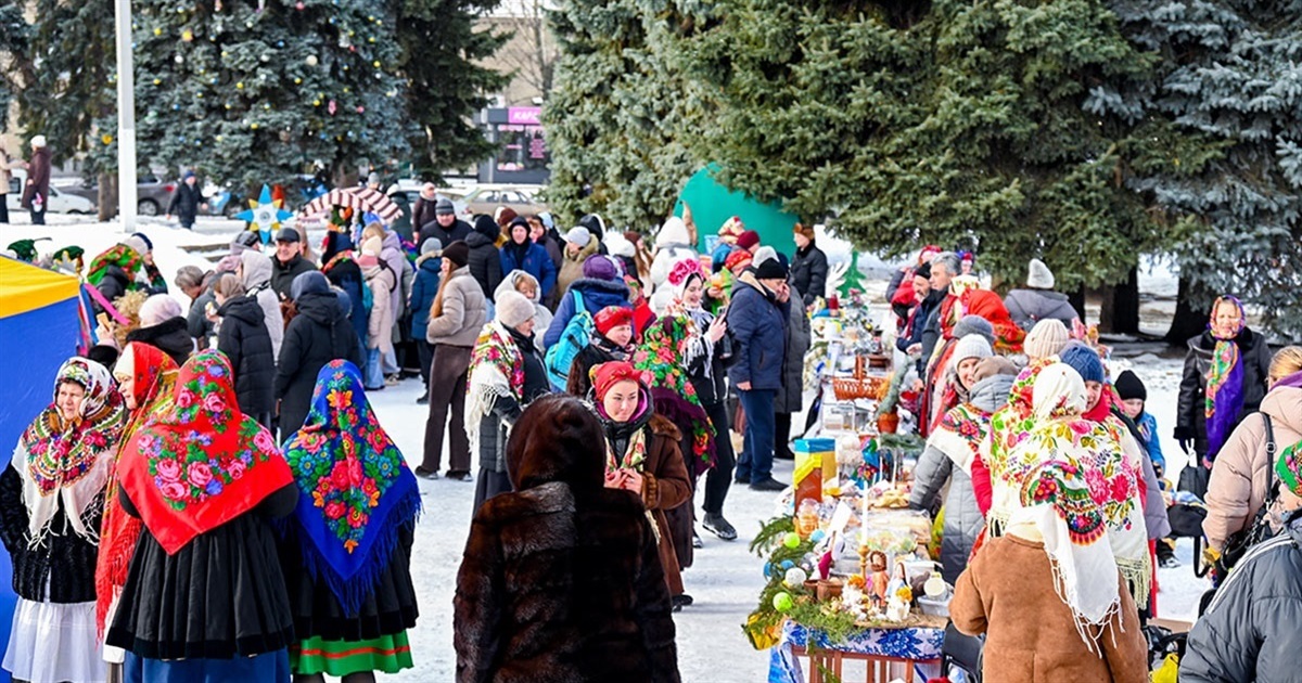 Різдвяна коляда для захисників: благодійні святкові ярмарок та концерт в Кагарлику