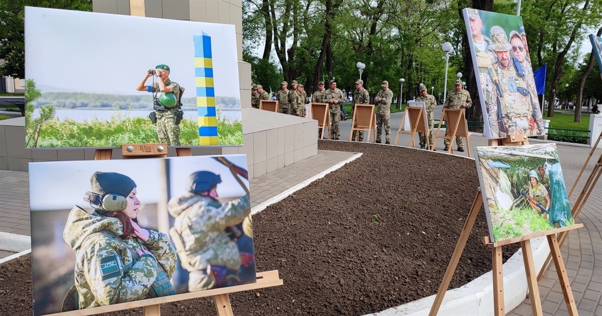 В Измаиле побывала передвижная фотовыставка «Непокоренный юг» (видео)