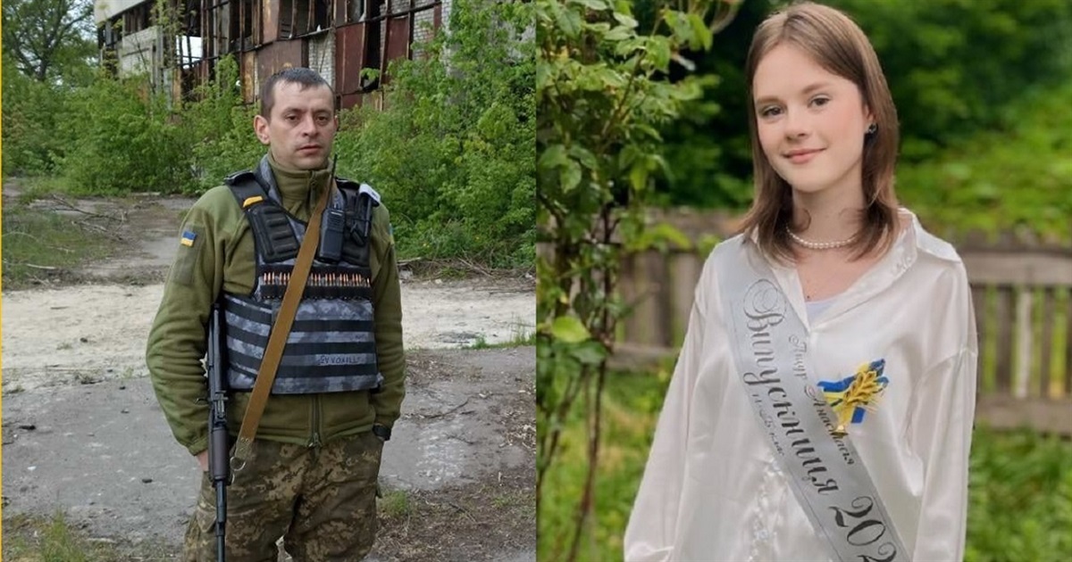Цю медаль присвячую татові: донька загиблого воїна з Корделівки закінчила школу зі срібною медаллю