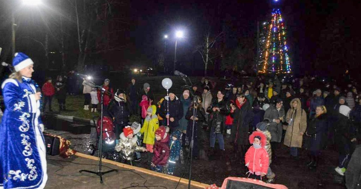Святкова Новорічна феєрія в Кагарлику