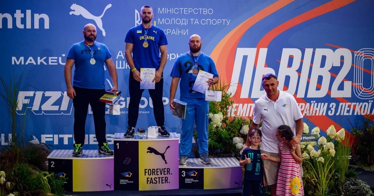 Спортсмени переяславського вишу стали призерами чемпіонату України з легкої атлетики