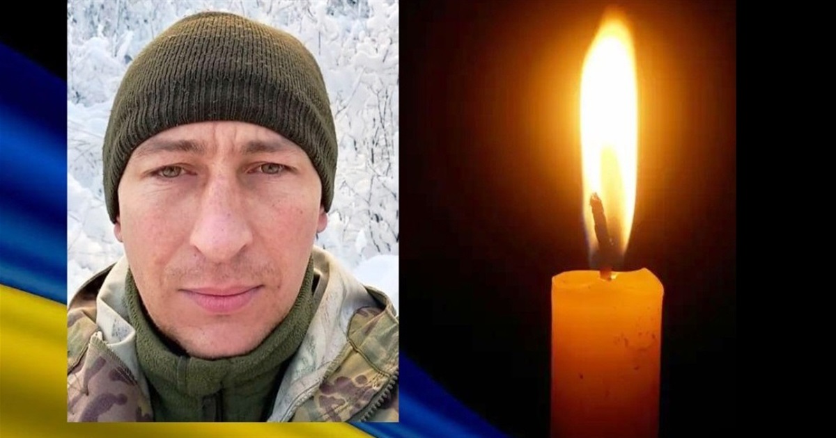 До Коршачини повернувся на щиті воїн-захисник Олександр Приходцов