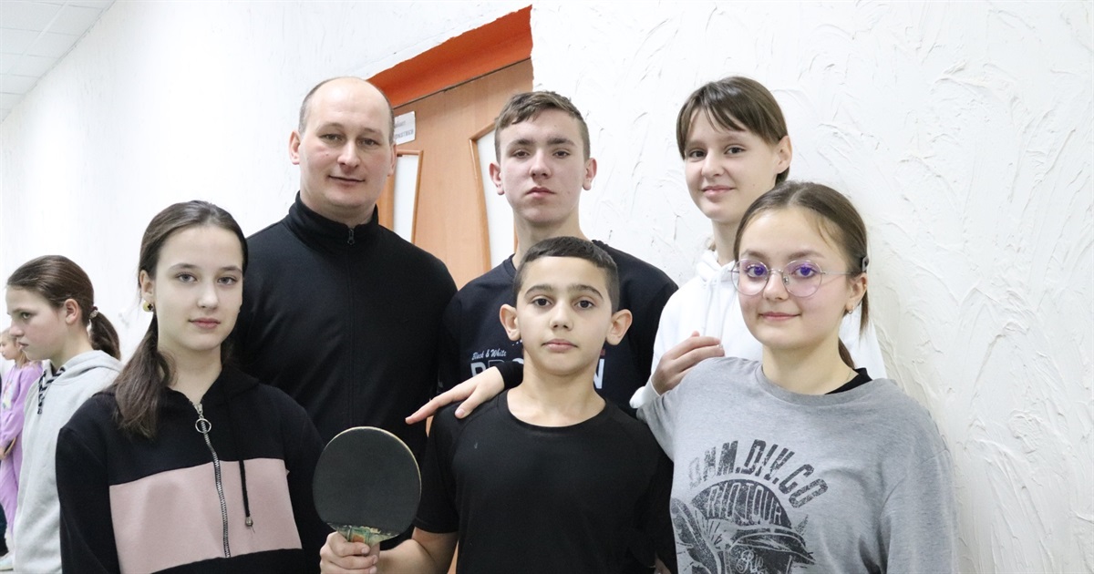 Команда Мартинівського ліцею – переможці «Першої ліги» з настільного тенісу у Жмеринській громаді