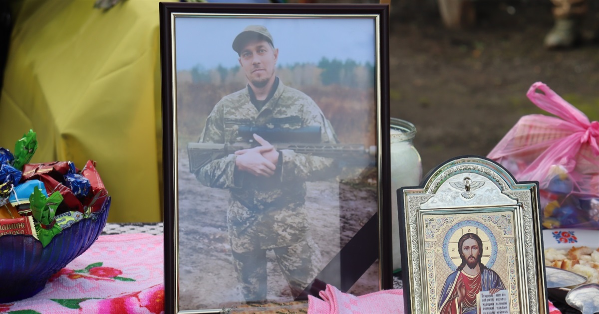 Повернувся лелекою: Лебежа провела свого Героя Андрія Теліпка в засвіти (ВІДЕО)