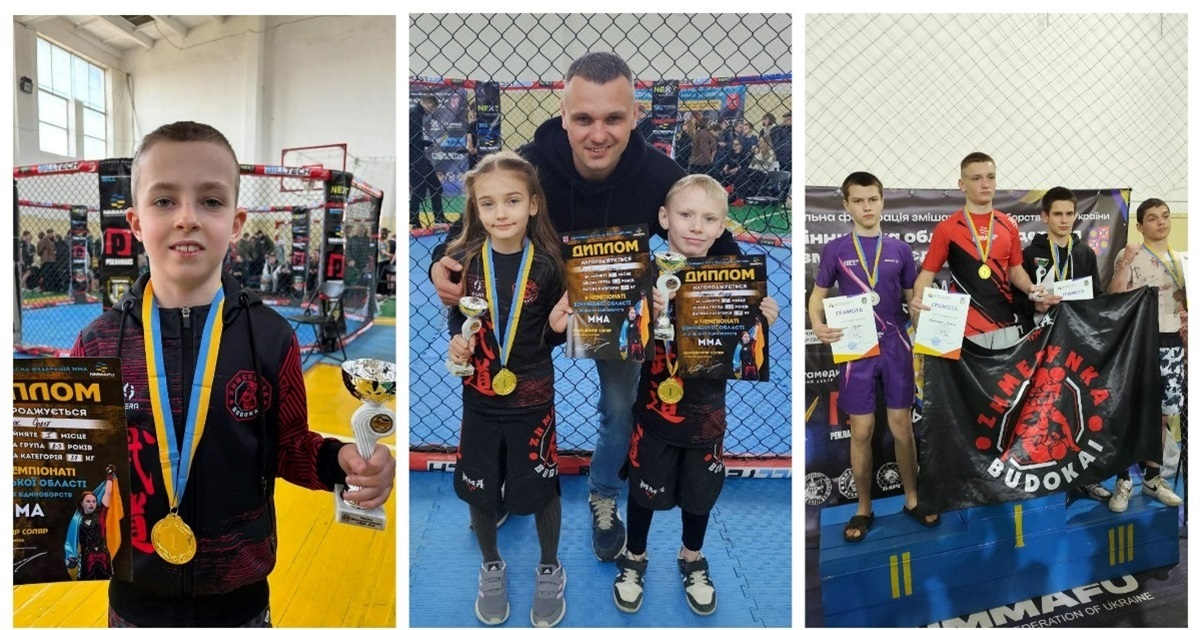 Жмеринчани вибороли 10 медалей і головний кубок чемпіонату Вінницької області з ММА