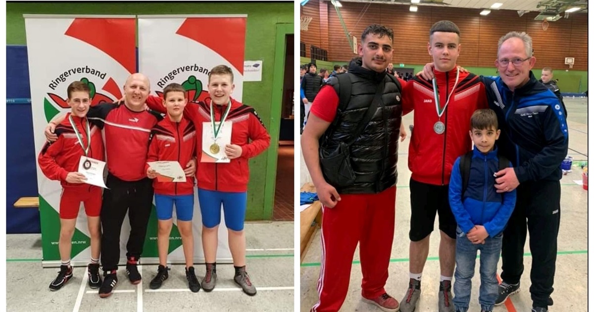 Жмеринські борці підкорюють Німеччину: 3 медалі здобули на чемпіонаті в Північній Вестфалії