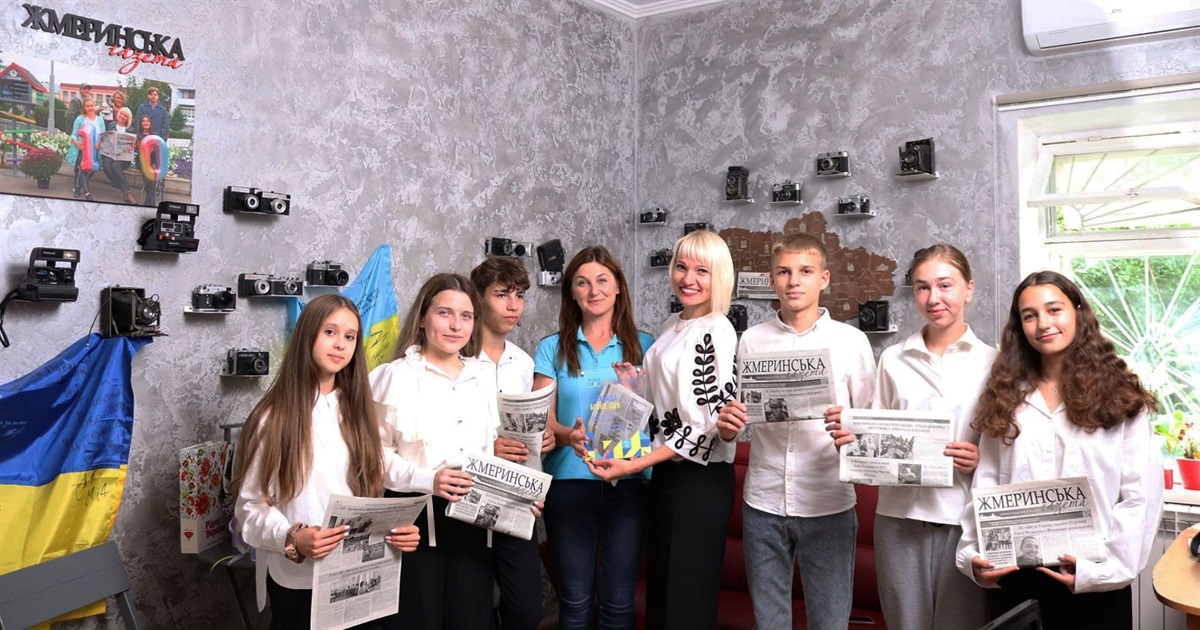 Студія Дитячого телебачення у Жмеринці отримала грант від «МХП-Громаді» на обладнання
