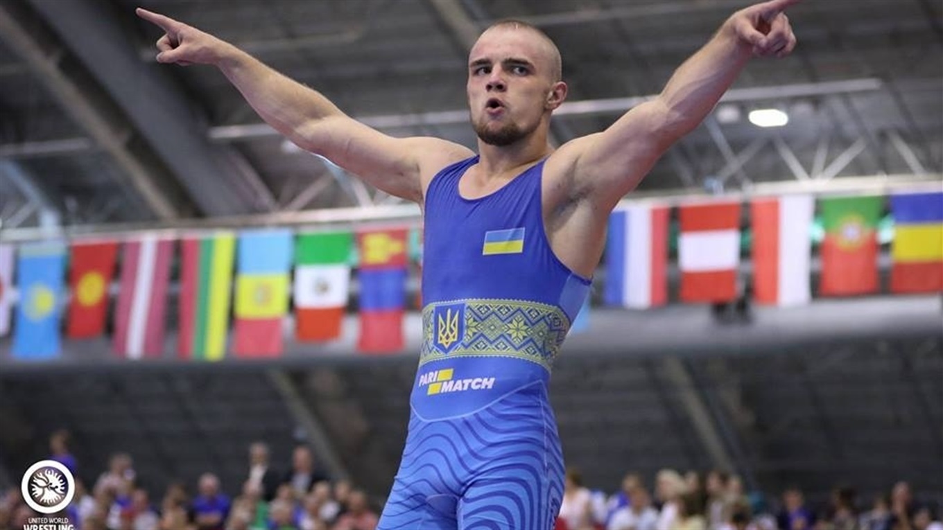 Александр Грушин из Волновахи стал чемпионом Европы 2018 по греко-римской борьбе