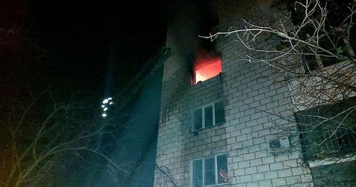 Ночной пожар в Измаиле: в собственной квартире погибла супружеская пара