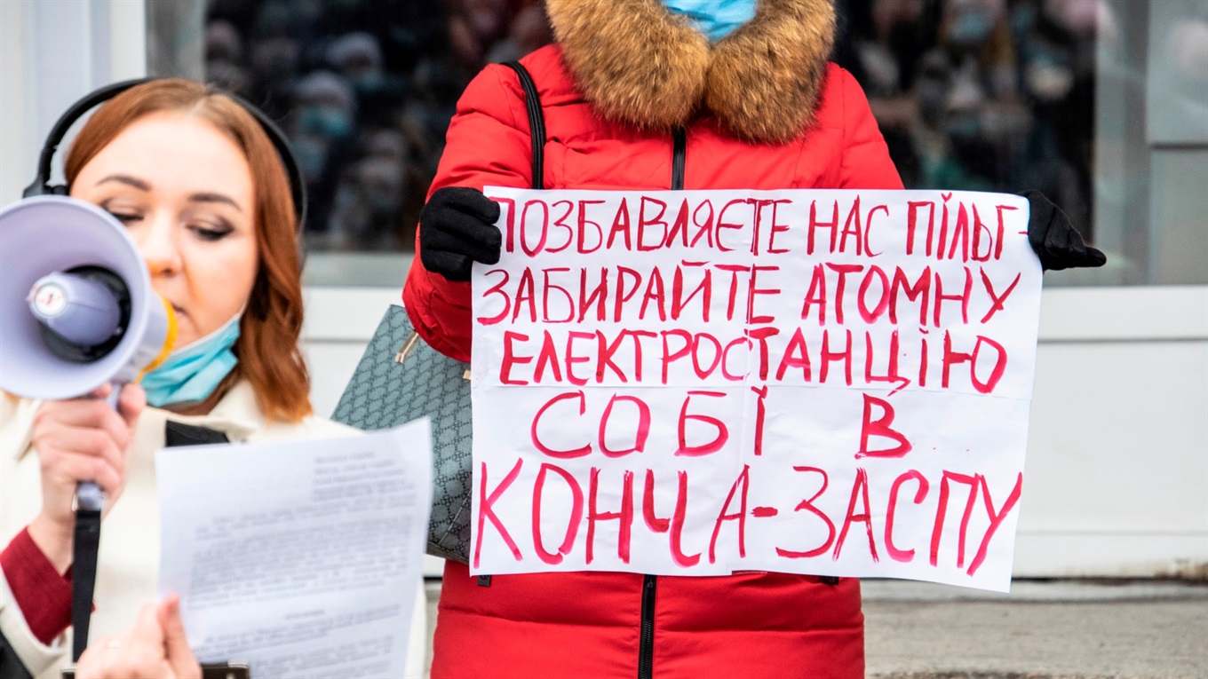 Как тарифы людей объединили: в Никополе и Марганце прошли масштабные митинги 