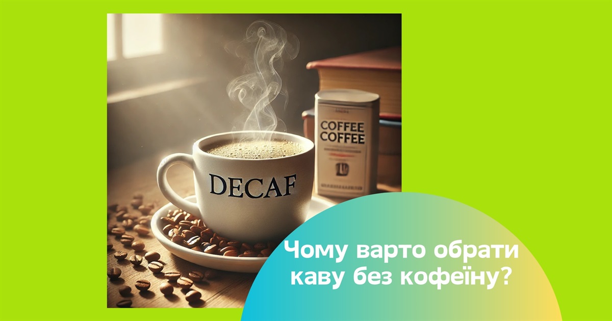 Кава без кофеїну — переваги для здоров’я. Як легко перейти і вибрати якісну каву