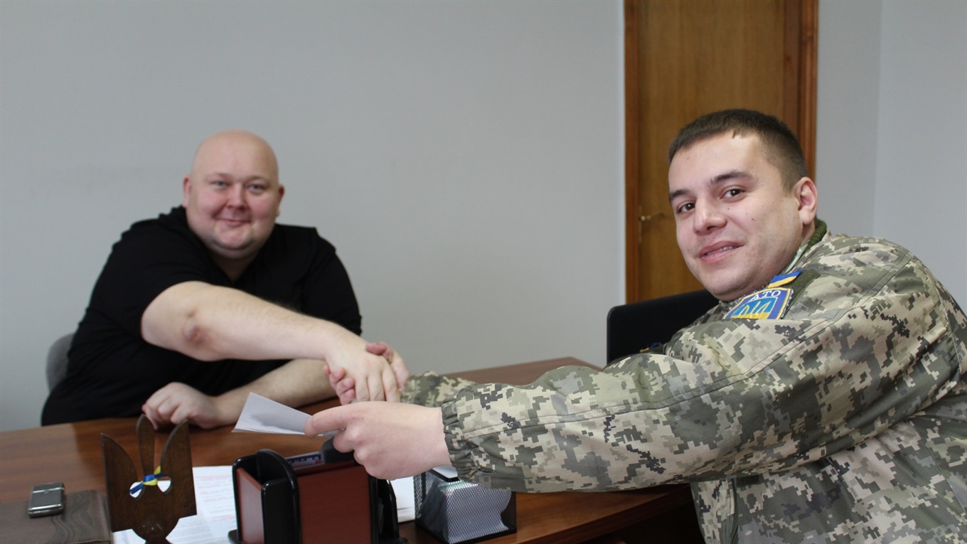 Військові висловили подяки місцевій владі та підприємцям за підтримку