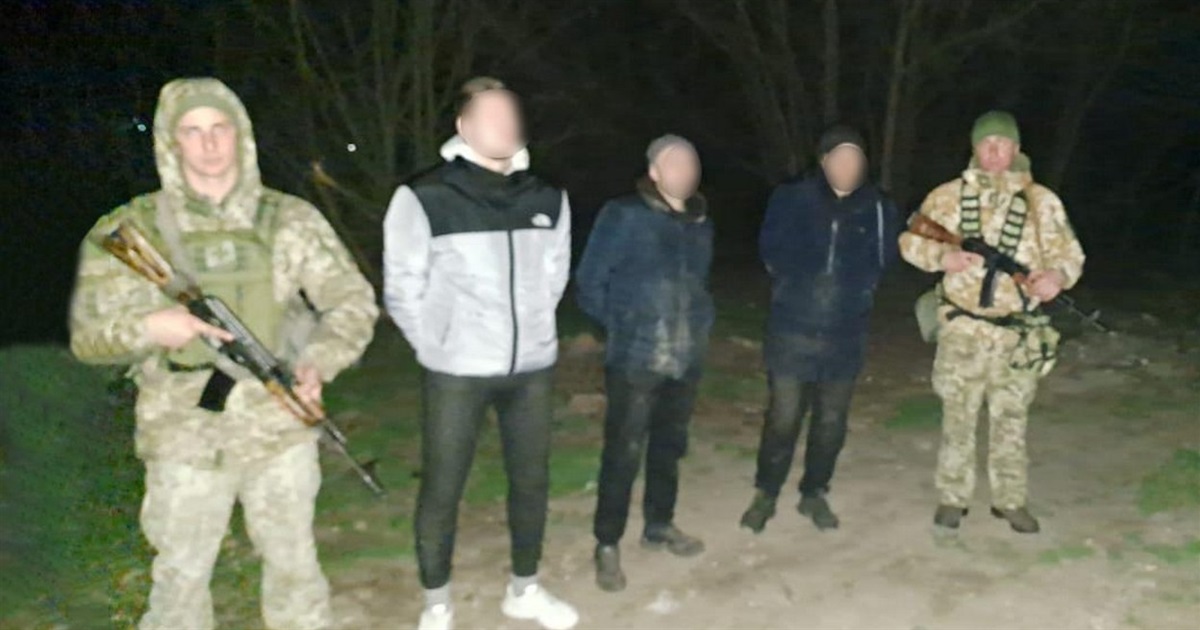 Стрельба на границе с Молдовой: измаильские пограничники задержали трех нарушителей