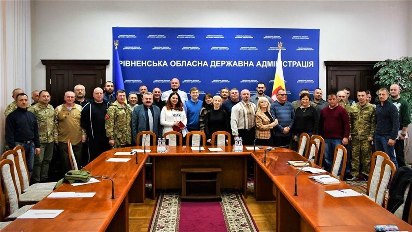 Ветеранські організації Рівненщини об’єдналися. До складу ради увійшов і володимирчанин Микола Юрах