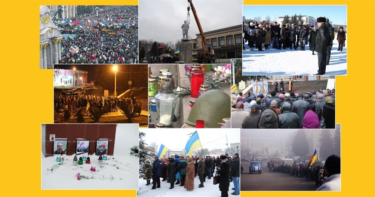 День Гідності та Свободи. Як події розвивалися у Городку вісім років тому (ФОТО, ВІДЕО)