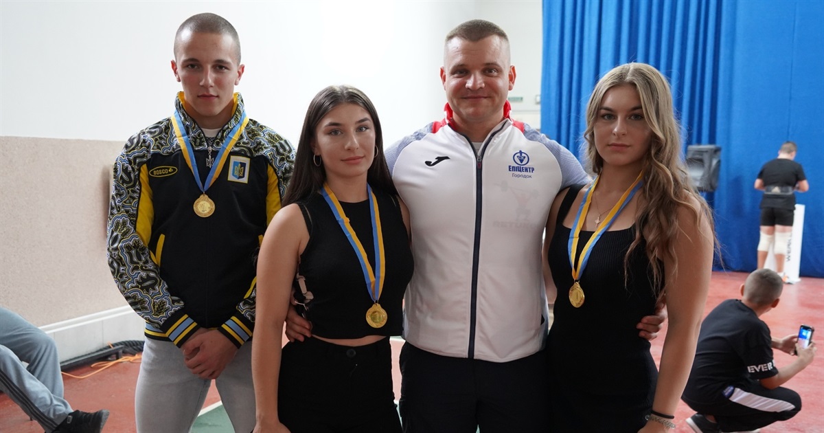 Чемпіонат області з важкої атлетики. Золото вибороли троє городоччан
