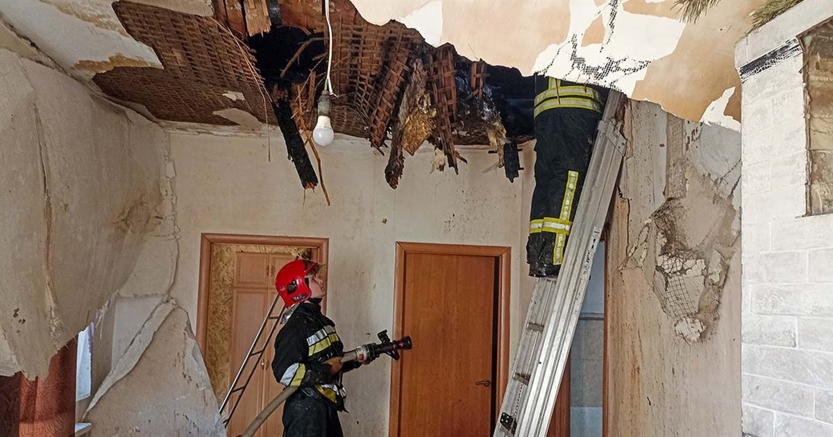 Пожежа на Ржищівщині: у селі Стрітівка горів будинок