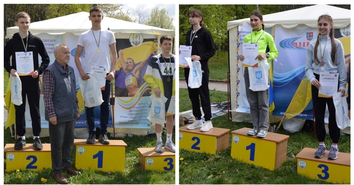Олександр Вельган і Анастасія Ратушняк – переможці чемпіонату з легкоатлетичного кросу